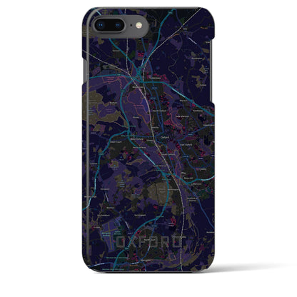 【オックスフォード（イギリス）】地図柄iPhoneケース（バックカバータイプ）