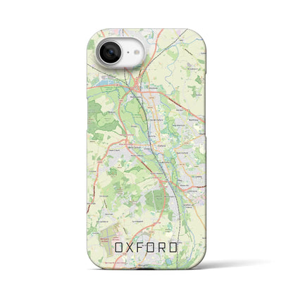【オックスフォード（イギリス）】地図柄iPhoneケース（バックカバータイプ）