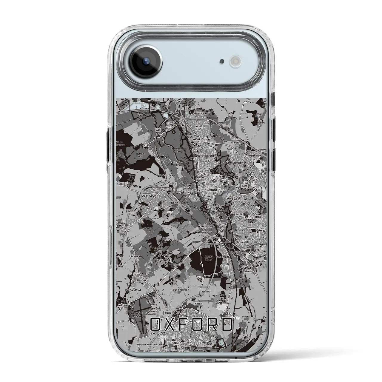 【オックスフォード（イギリス）】地図柄iPhoneケース（MagSafeタイプ）