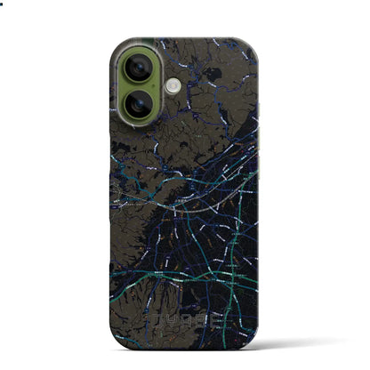 【小矢部（富山県）】地図柄iPhoneケース（バックカバータイプ）