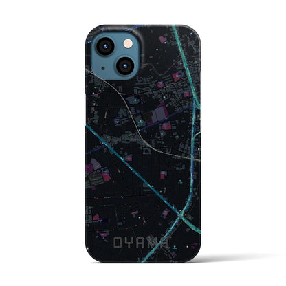 【大山（東京都）】地図柄iPhoneケース（バックカバータイプ）