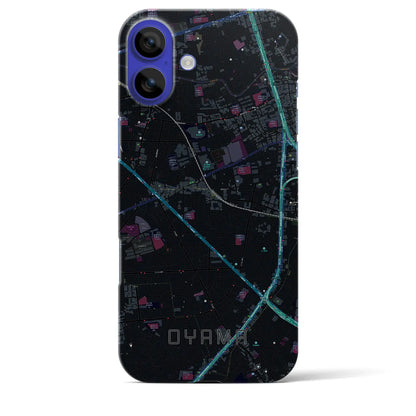 【大山（東京都）】地図柄iPhoneケース（バックカバータイプ）