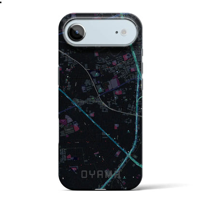 【大山（東京都）】地図柄iPhoneケース（バックカバータイプ）