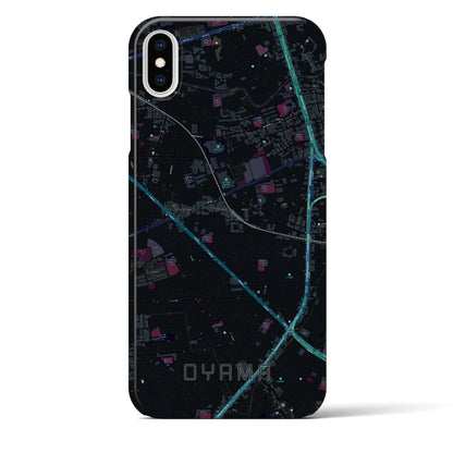 【大山（東京都）】地図柄iPhoneケース（バックカバータイプ）