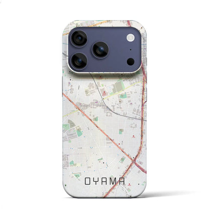 【大山（東京都）】地図柄iPhoneケース（バックカバータイプ）