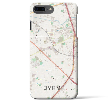 【大山（東京都）】地図柄iPhoneケース（バックカバータイプ）