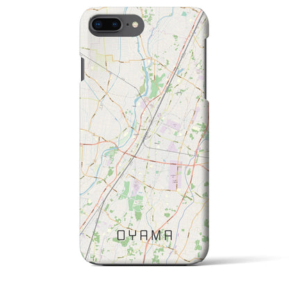 【小山（栃木県）】地図柄iPhoneケース（バックカバータイプ）