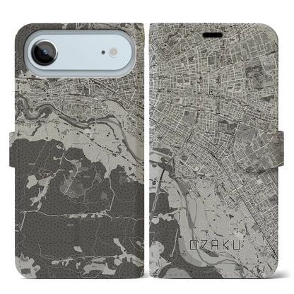 【小作（東京都）】地図柄iPhoneケース（手帳タイプ）