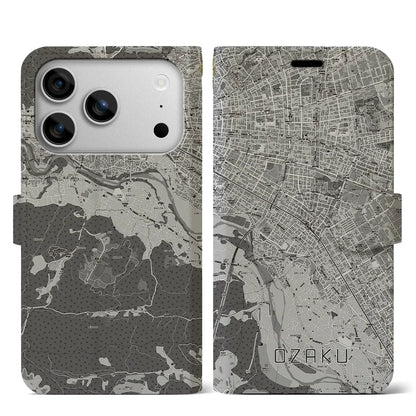 【小作（東京都）】地図柄iPhoneケース（手帳タイプ）