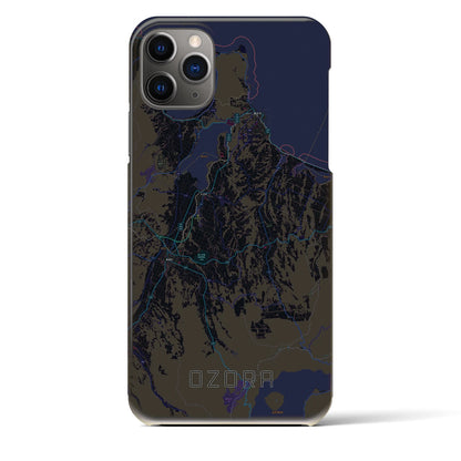 【大空（北海道）】地図柄iPhoneケース（バックカバータイプ）