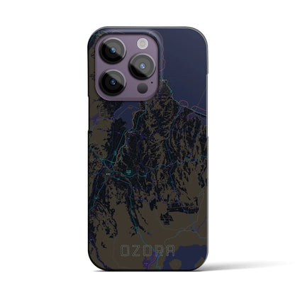 【大空（北海道）】地図柄iPhoneケース（バックカバータイプ）