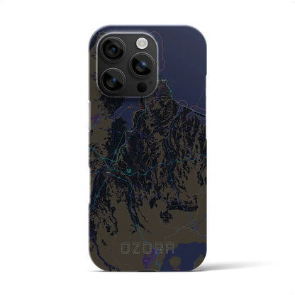 【大空（北海道）】地図柄iPhoneケース（バックカバータイプ）