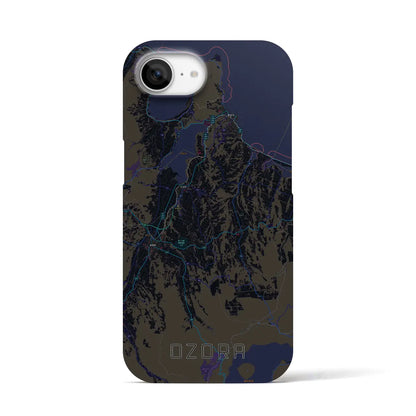 【大空（北海道）】地図柄iPhoneケース（バックカバータイプ）