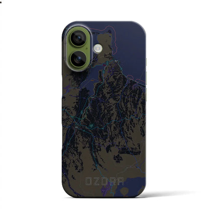 【大空（北海道）】地図柄iPhoneケース（バックカバータイプ）