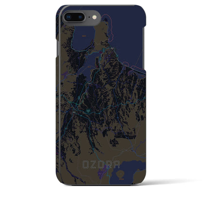 【大空（北海道）】地図柄iPhoneケース（バックカバータイプ）