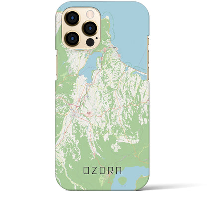 【大空（北海道）】地図柄iPhoneケース（バックカバータイプ）