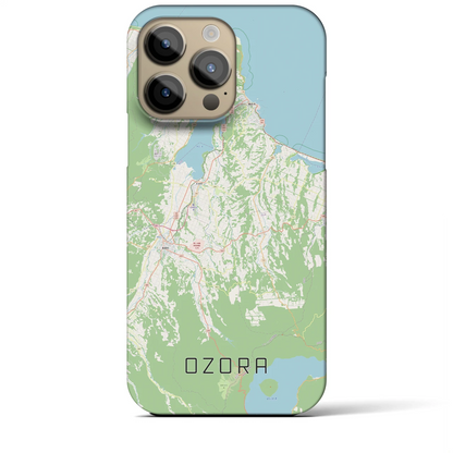 【大空（北海道）】地図柄iPhoneケース（バックカバータイプ）