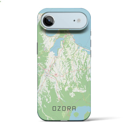 【大空（北海道）】地図柄iPhoneケース（バックカバータイプ）