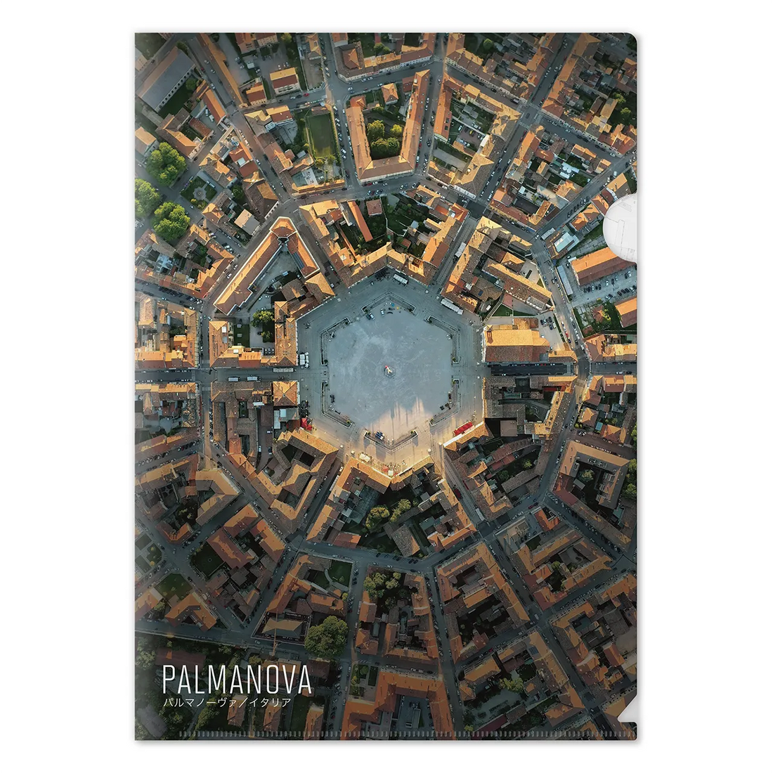 【パルマノーヴァ（イタリア）】Map World クリアファイル