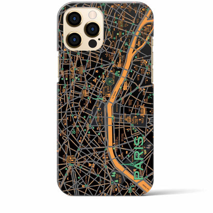 【パリ】イラストマップiPhoneケース（バックカバータイプ）