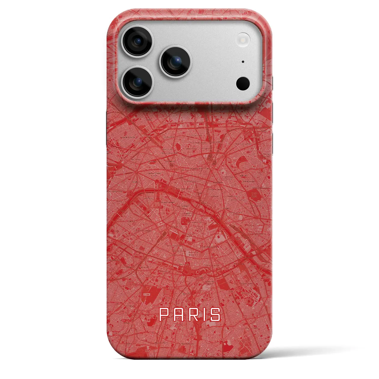 【初売り限定 パリ（フランス）】初売り限定iPhoneケース（バックカバータイプ）レッド・iPhone 17 Pro Max 用