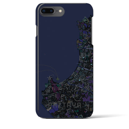 【パタヤ（タイ）】地図柄iPhoneケース（バックカバータイプ）