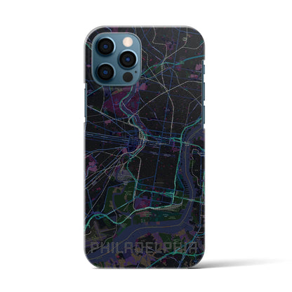 【フィラデルフィア（アメリカ）】地図柄iPhoneケース（バックカバータイプ）