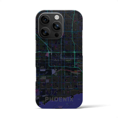 【フェニックス（アメリカ）】地図柄iPhoneケース（バックカバータイプ）