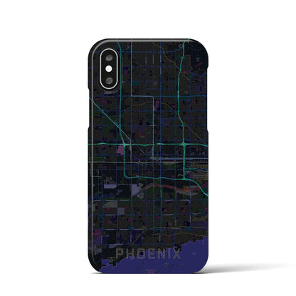 【フェニックス（アメリカ）】地図柄iPhoneケース（バックカバータイプ）