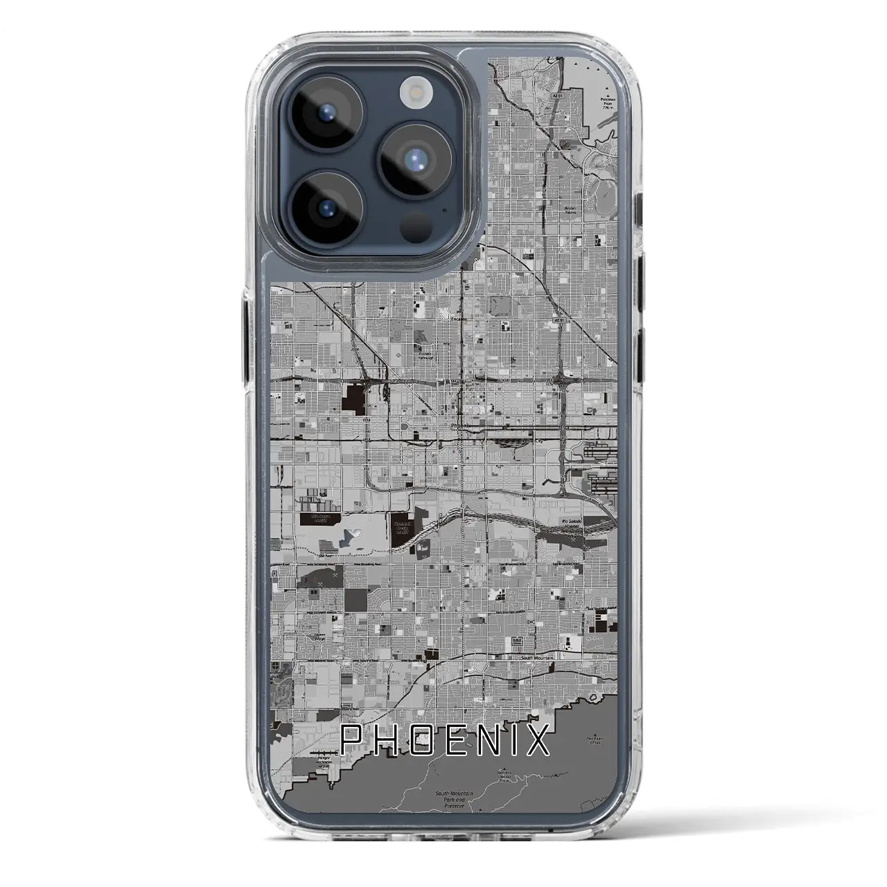 【フェニックス（アメリカ）】地図柄iPhoneケース（MagSafeタイプ）