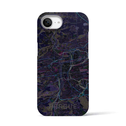 【プラハ（チェコ）】地図柄iPhoneケース（バックカバータイプ）