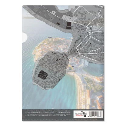 【プリモシュテン（クロアチア）】Map World クリアファイル