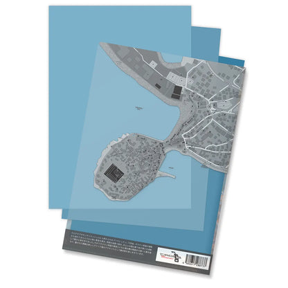 【プリモシュテン（クロアチア）】Map World クリアファイル