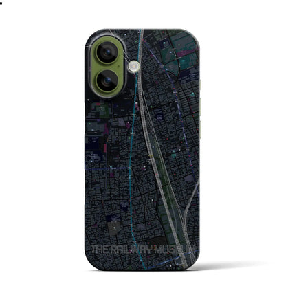 【鉄道博物館（埼玉県）】地図柄iPhoneケース（バックカバータイプ）