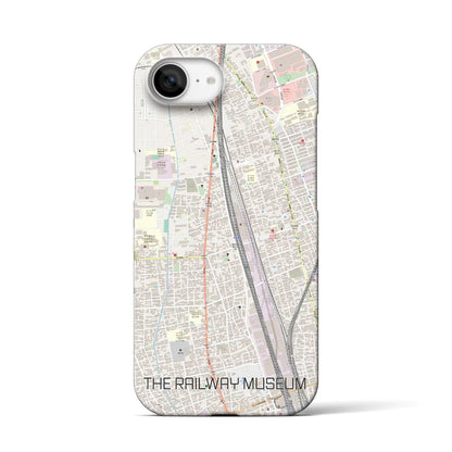【鉄道博物館（埼玉県）】地図柄iPhoneケース（バックカバータイプ）