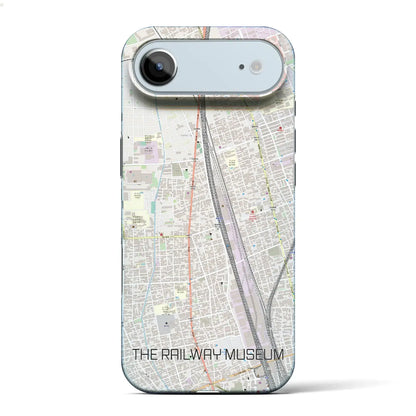 【鉄道博物館（埼玉県）】地図柄iPhoneケース（バックカバータイプ）