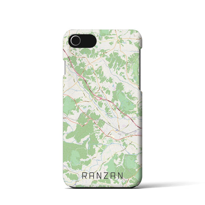 【嵐山（埼玉県）】地図柄iPhoneケース（バックカバータイプ）