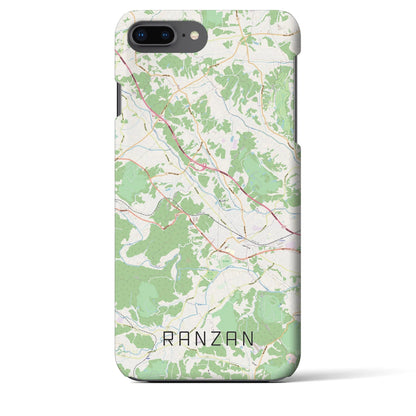 【嵐山（埼玉県）】地図柄iPhoneケース（バックカバータイプ）