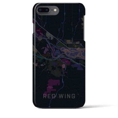 【レッドウイング（アメリカ）】地図柄iPhoneケース（バックカバータイプ）