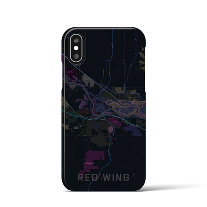 【レッドウイング（アメリカ）】地図柄iPhoneケース（バックカバータイプ）