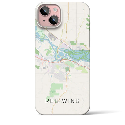 【レッドウイング（アメリカ）】地図柄iPhoneケース（バックカバータイプ）