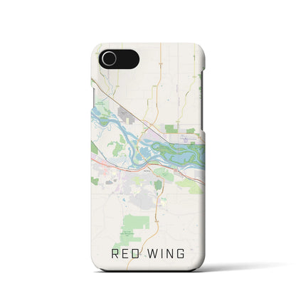 【レッドウイング（アメリカ）】地図柄iPhoneケース（バックカバータイプ）