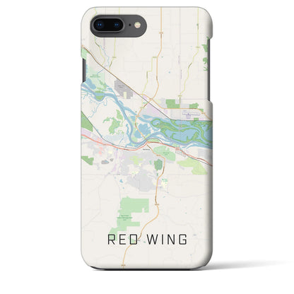 【レッドウイング（アメリカ）】地図柄iPhoneケース（バックカバータイプ）