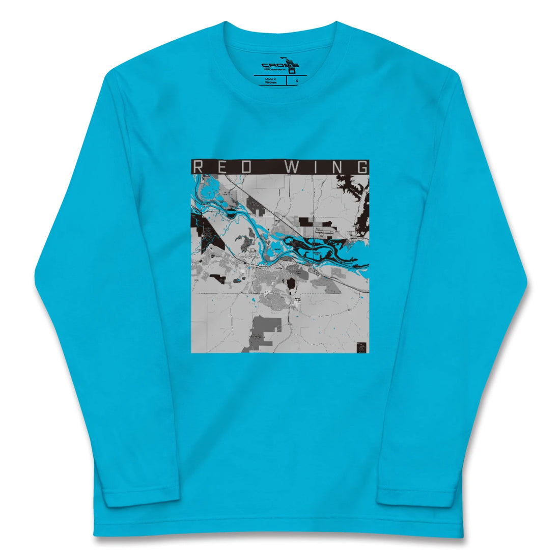 【レッドウイング(アメリカ)】地図柄ロングスリーブTシャツ