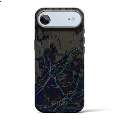 【利府（宮城県）】地図柄iPhoneケース（バックカバータイプ）