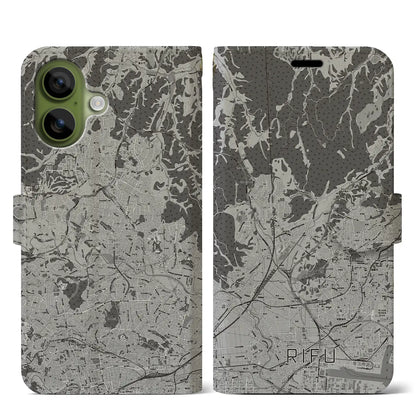 【利府（宮城県）】地図柄iPhoneケース（手帳タイプ）