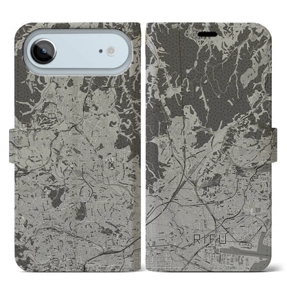 【利府（宮城県）】地図柄iPhoneケース（手帳タイプ）