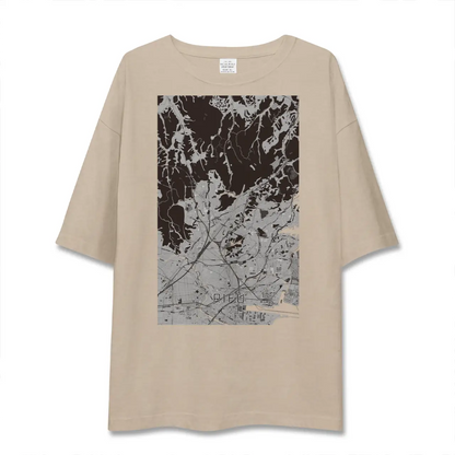 【利府（宮城県）】地図柄ビッグシルエットTシャツ