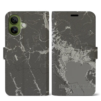 【陸前高田（岩手県）】地図柄iPhoneケース（手帳タイプ）