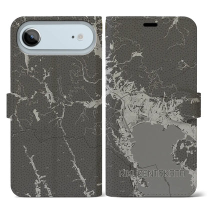 【陸前高田（岩手県）】地図柄iPhoneケース（手帳タイプ）